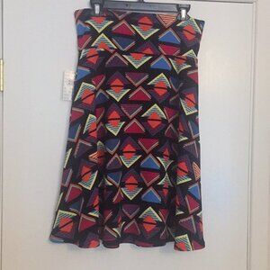 L LuLaRoe Azure Skirt H04 1313